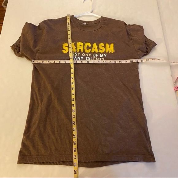 Vintage 90s Sarcasm Just One Of My Talents Tshirt Unisex Medium Large Crewneck - Picture 2 of 8